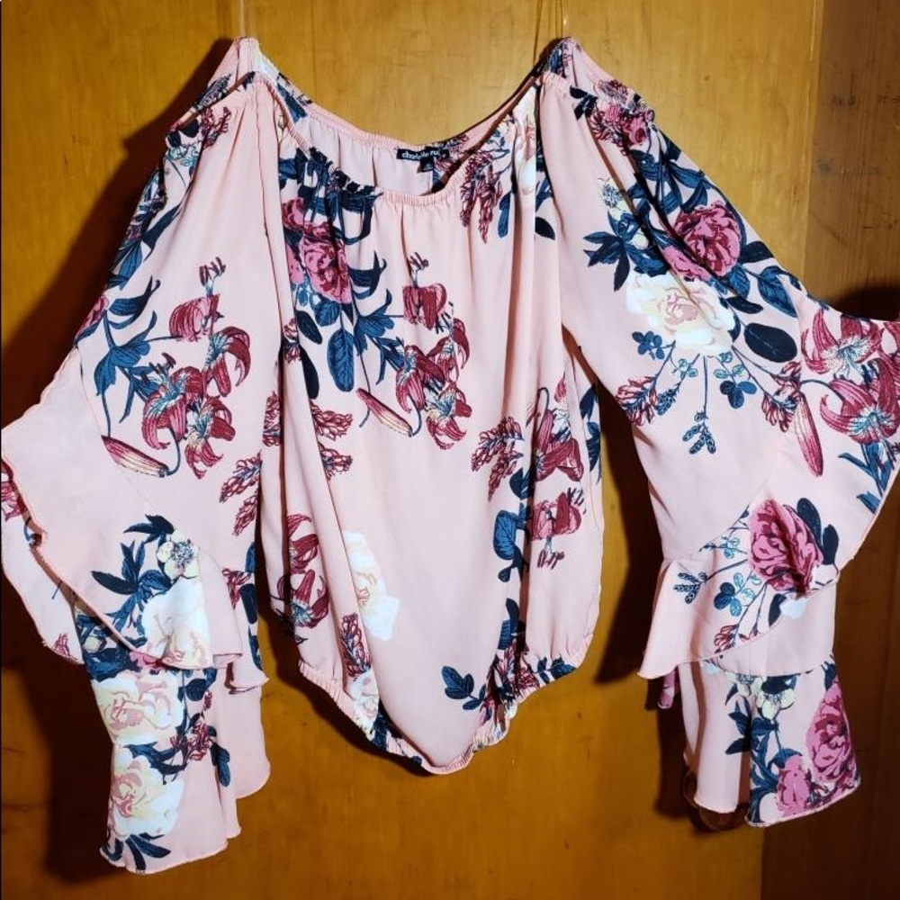 Charlotte Russe off the shoulder top